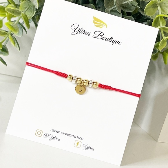 ✨Adjustable Homemade bracelet personalized letters ✨ - Picture 4 of 7